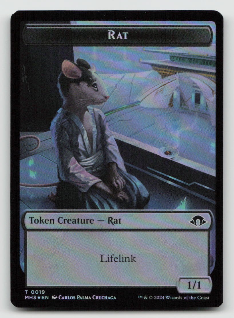 Magic: The Gathering Rat Token 19 Modern Horizons 3 LP