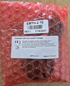 Lot of 10 New Server Technology EMTH-2-10 Temperature & Humidity Probe 9.8 ft