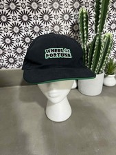 Vintage "Wheel of Fortune" Snapback Hat - Competition Headwear Made in USA Green