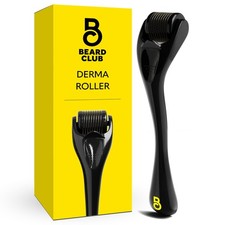 The Beard Club Derma Roller for 1 Count Pack of 1 , - Black