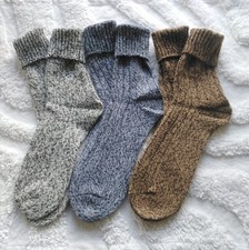 Winter Socken Wolle Thermosocken Damen Herren Alpaka Wollsocken  2er Set/3er Set