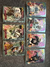 1995 Topps Finest Football 7 Card lot With 4 Rookies! COWBOYS, GBAY, VKNG, EAG