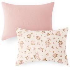 Muslin Pillowcases for 13x18 Pillow, Small Pillow Case Fits Baby Pillow Sized.