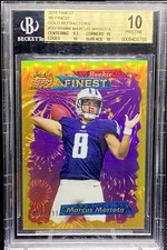 MARCUS MARIOTA 2015 TOPPS Finest GOLD 1995 ROOKIE REFRACTOR SP BGS 10 PRISTINE