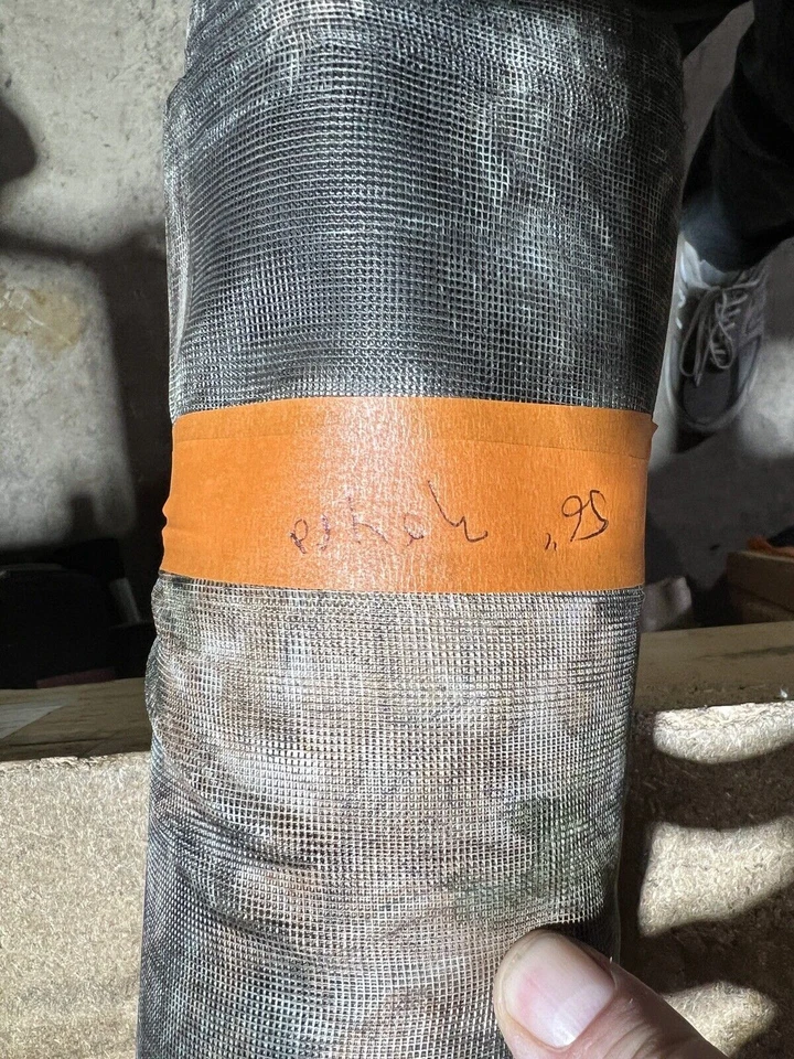 Mosquitera camuflada corteza de roble musgo malla fina red nailon se vende por yarda Foto 4 de 4