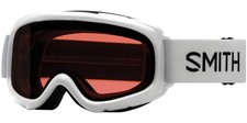 Smith Optics Gambler Youth White Sport Shield Snow Goggles - GM3EWT17