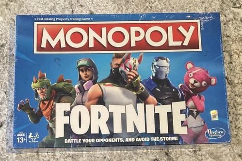 Monopoly FortNite Edition Board Game Hasbro Gaming NEW Sealed