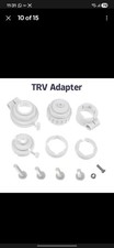 Radiator Valve Adapter for TRV M30x15 M28x15 Thermostatic Valve Head Connector