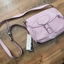 Aimee Kestenberg Leather Cosmic Crossbody Rose Petal Pink
