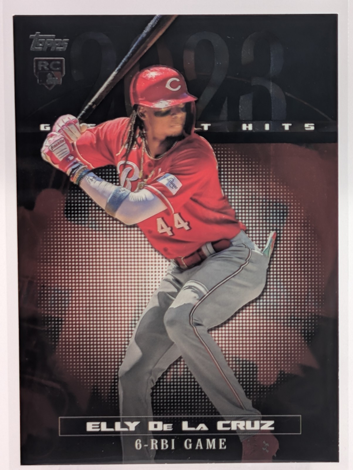 2024 Topps Greatest Hits Black Elly De La Cruz RC #283/299