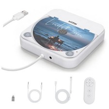 Portable Car CD Player with USB/AUX Port, External CD Player Compatible with