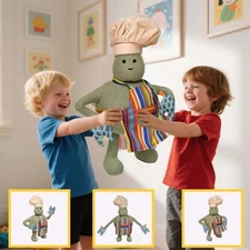28cm The Tiny Chef Plush Toy–Soft Stuffed Doll from Tiny Chef Show Toy Gifts