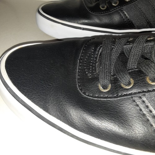 Levi's Mens Size 11 Sneakers Shoes Denim Comfort Logo Black White 51776101A - Picture 3 of 13