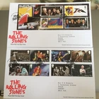 GB STAMPS MUSIC GIANTS STAMPS & SHEET FIRST DAY COVER SET 2022 ROLLING STONES