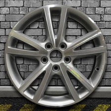 Machined Bright Fine Silver OEM Wheel for 2007-2009 Volkswagen Rabbit - 17x7