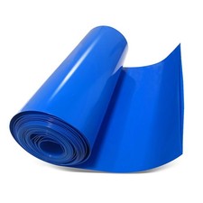 Flat Width 9.85In 250Mm PVC Heat Shrink Wrap Tube for 18650 21700 Lithium Batt