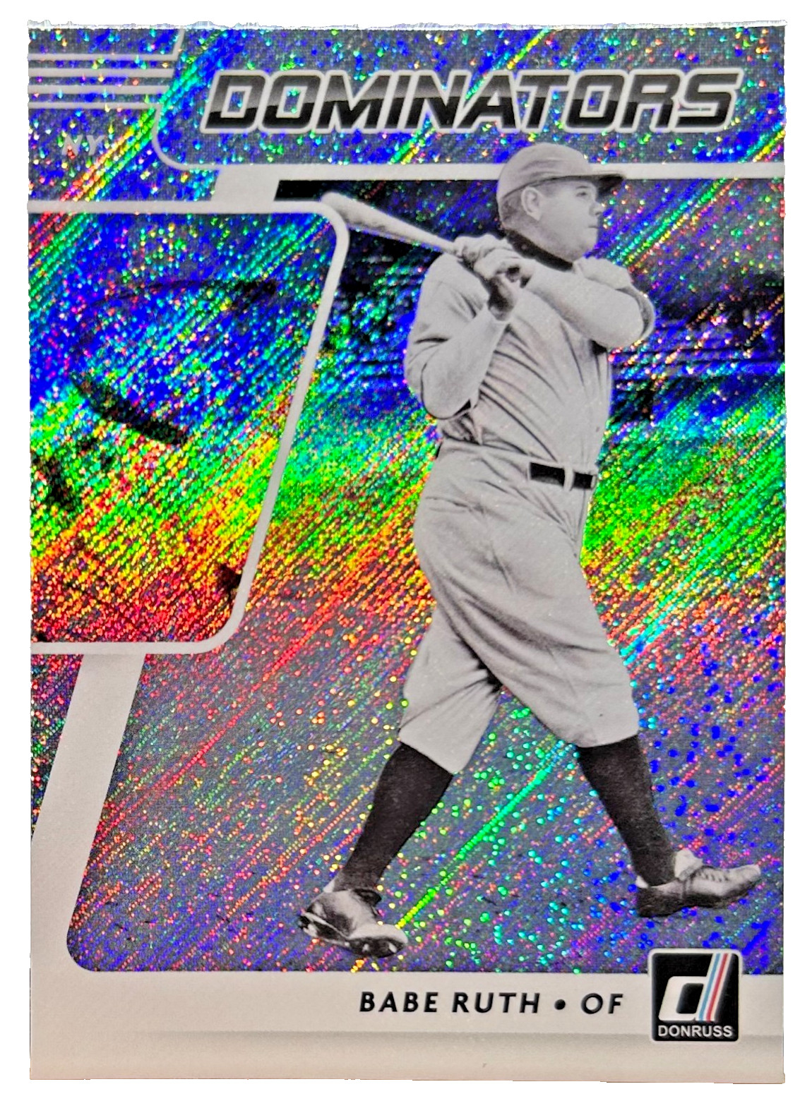 2021 Panini Donruss Babe Ruth Dominators Rapture Foil Insert #Dom3 Yankees JN24