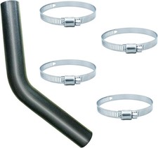 Gasoline Fuel Filler Neck Hose-1.5 Inches Inside 45-degree Reinforced Black Gasoline Fuel Filler Neck Hose-1.5 Inches Inside 45-degree Reinforced Black