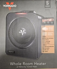 Vornado Forced Air Velocity 5 Whole Room Electric Space Fan Heater EH1-0161-06