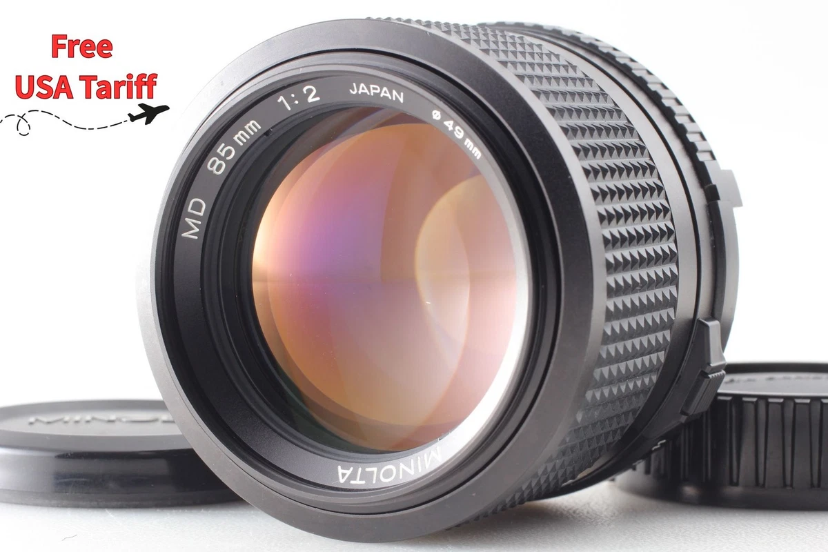 Minolta MD 85mm Focal Camera Lenses for sale - eBay