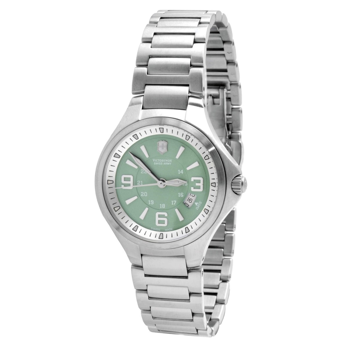 Victorinox Swiss Army Women's Watch Base Camp Green Dial Steel