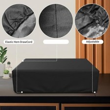 Waterproof Turntable Cover for Record Player for static Dustproof 46x38x14cm