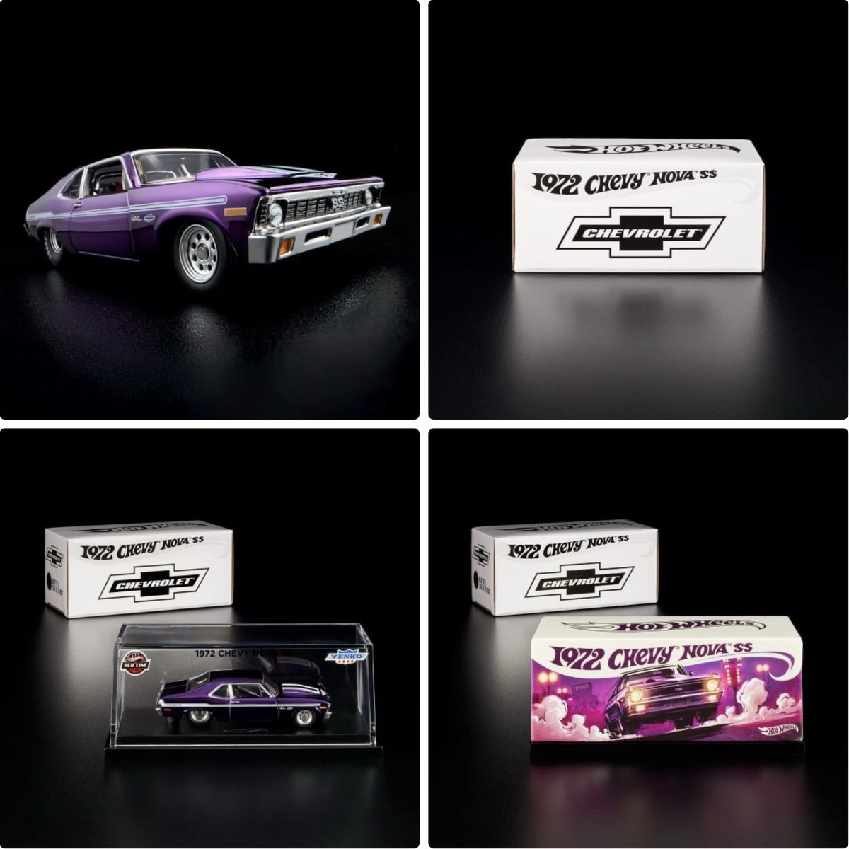 Hot Wheels RLC Exclusive 🔥1972 Chevy Nova SS🔥 Real Riders