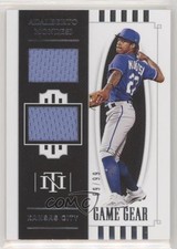 2021 National Treasures Game Gear Materials Duals 69/99 Adalberto Mondesi 0c6