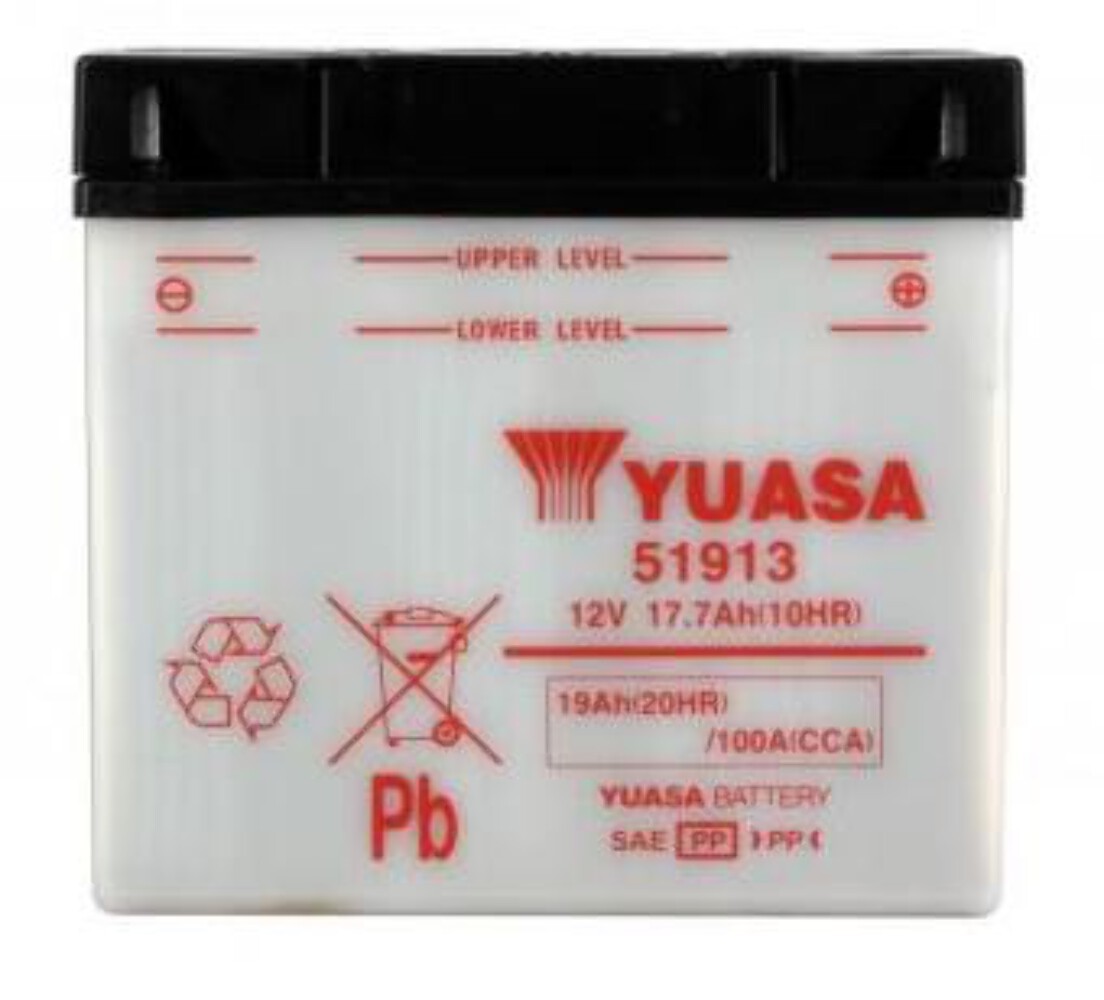 Batterie YUASA 12C16A-3B pour redémarrer une moto après l hivernage