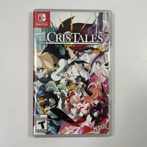 Cris Tales Nintendo Switch Complete Cib W/ Poster Tested Preowned