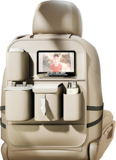 Backseat Car Organizer with Touch Screen,Protectors Kick Mats Travel Accessories