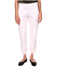 Sanctuary Clothing Womens Rebel Jogger Cargo Casual Pants, White, 27