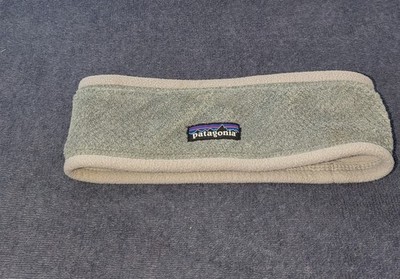 Patagonia Re-tool Headband Womens One Size Gray Fuzzy Fleece