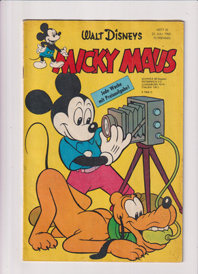 Micky Maus 30 / 1960 original Ehapa