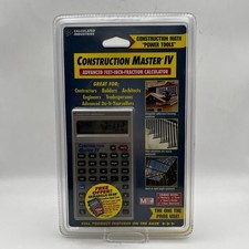 Construction Master Pro IV Calculator - NO. 4...