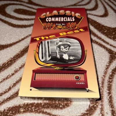 Classic Commercials 50's & 60's The Best VHS