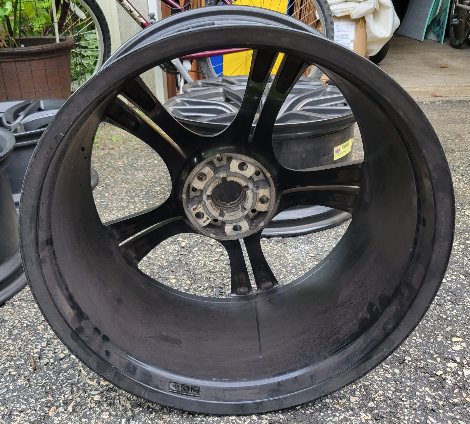 McLaren MP4-12C 2012-2014 Rear Wheels 11 pcs Gray