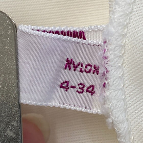 Vintage Evette Slip Womens 34 Cream Lace Edging Run Proof Nightgown Cottagecore