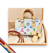 Borsa da collaborazione Louis Vuitton Nano Speedy M13391 Takashi Murakami...