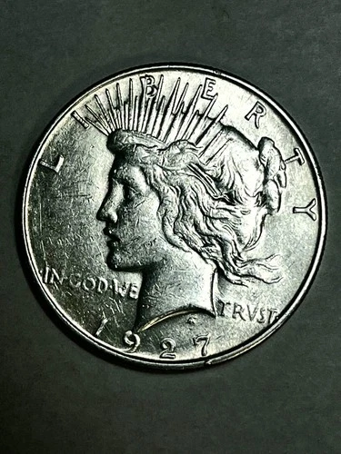 1927 S PEACE  Dollar    GEM  AU STARTING AT 1/2 PRICE $90