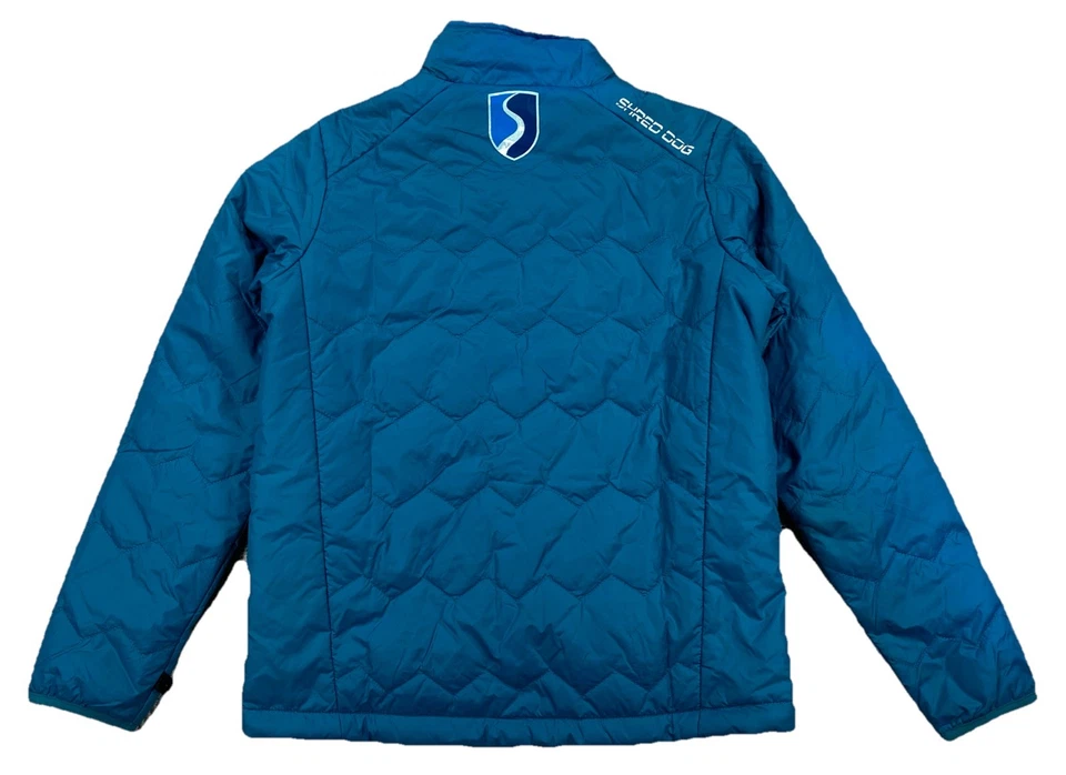Chaqueta Shred Dog Thinsulate Cremallera Completa Azul Mangas Ajustables Niños Talla 8 Foto 2 de 4