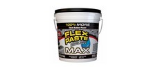FLEX PASTE PFSMAXBLK01 Rubber Coating Flex Paste MAX Black 12 lb Black