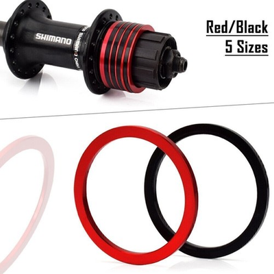#ad 10Pcs MTB XC Bike Hubs Cassette Washer Spacer Shim Freehub Bottom Bracket Gasket $11.64