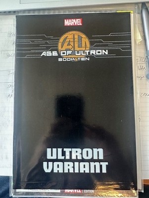 Age Of Ultron #10 - Polybagged - Rock-He Kim Ultron Variant - 1st Angela Marvel