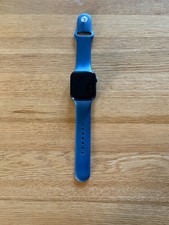Apple Watch Series 6 44mm Blue Aluminum Case with Deep Navy Sport Band (GPS)...