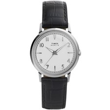 Timex Marlin Calendar Date Wristwatch Stainless Steel Back — listing 2
