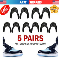 5 Pairs Anti Crease Shoe Protector Anti-Wrinkle Toe Cover Cap Sneaker Guards USA