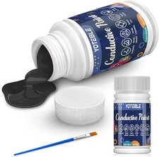 Guitar Shielding Conductive Paint - Noise Reduction, Black, 50g, Water-Based