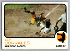 1973 Topps #542 Pat Corrales San Diego Padres