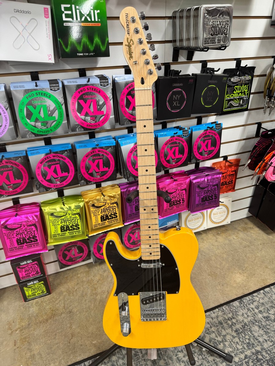 Squier Affinity Telecaster Left-Handed - Butterscotch Blonde | eBay